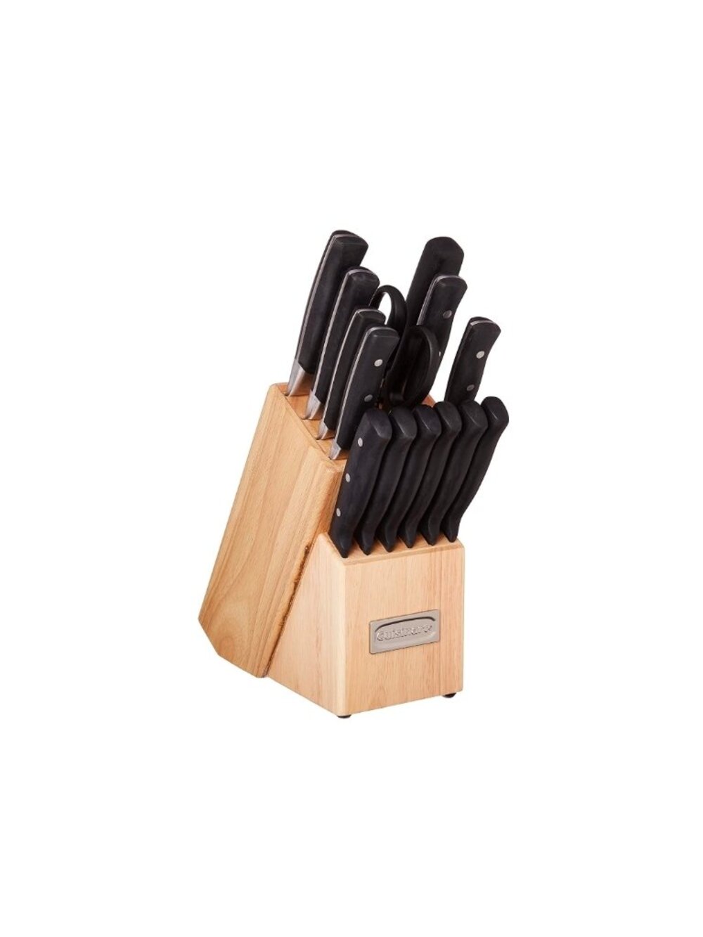 Cuisinart Triple Rivet 15-Piece Cutlery Knife Block Set (Model C77TR-15P) NEW